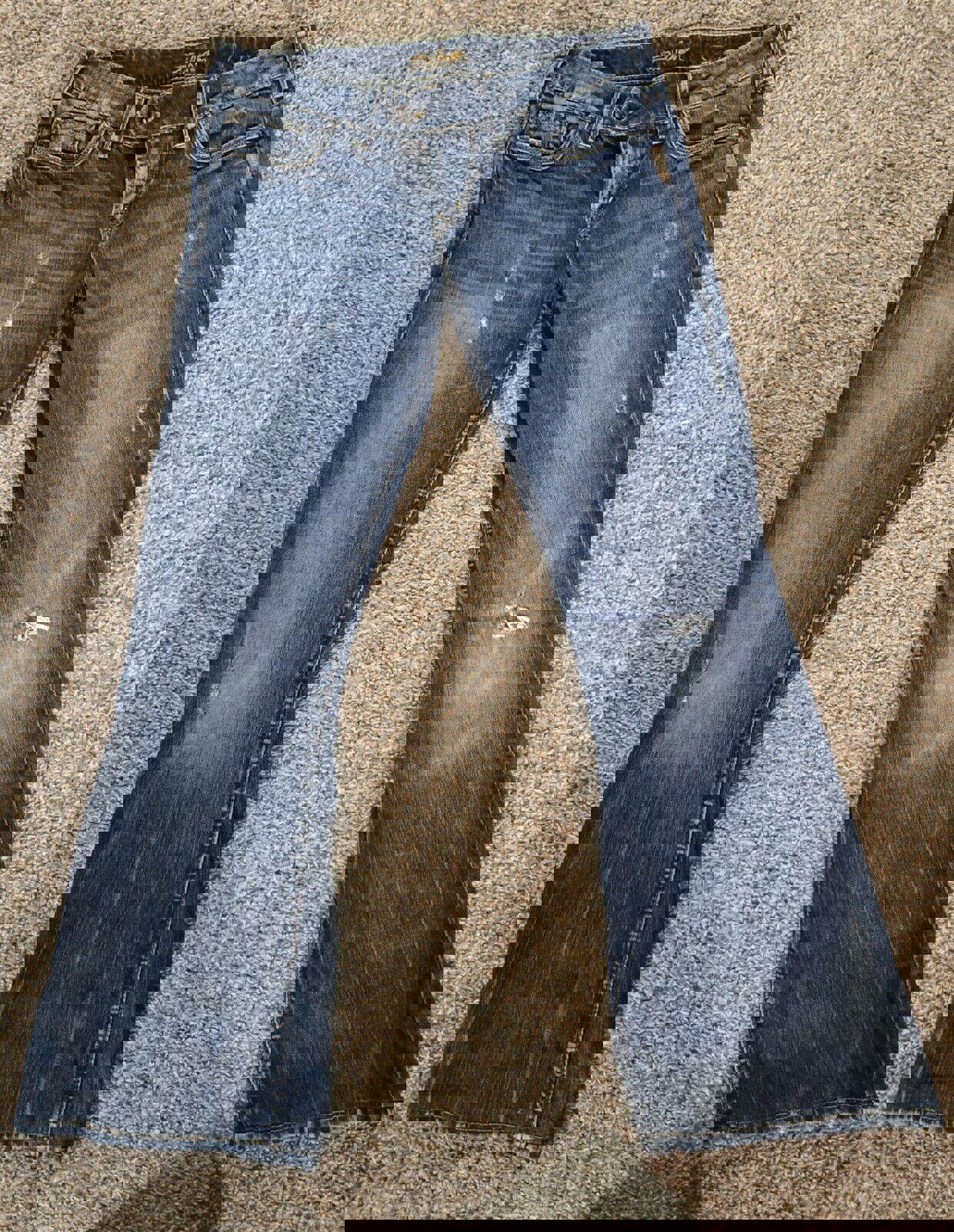 Womens Silver Tuesday Distressed Jean Size W29/31 *tailored*