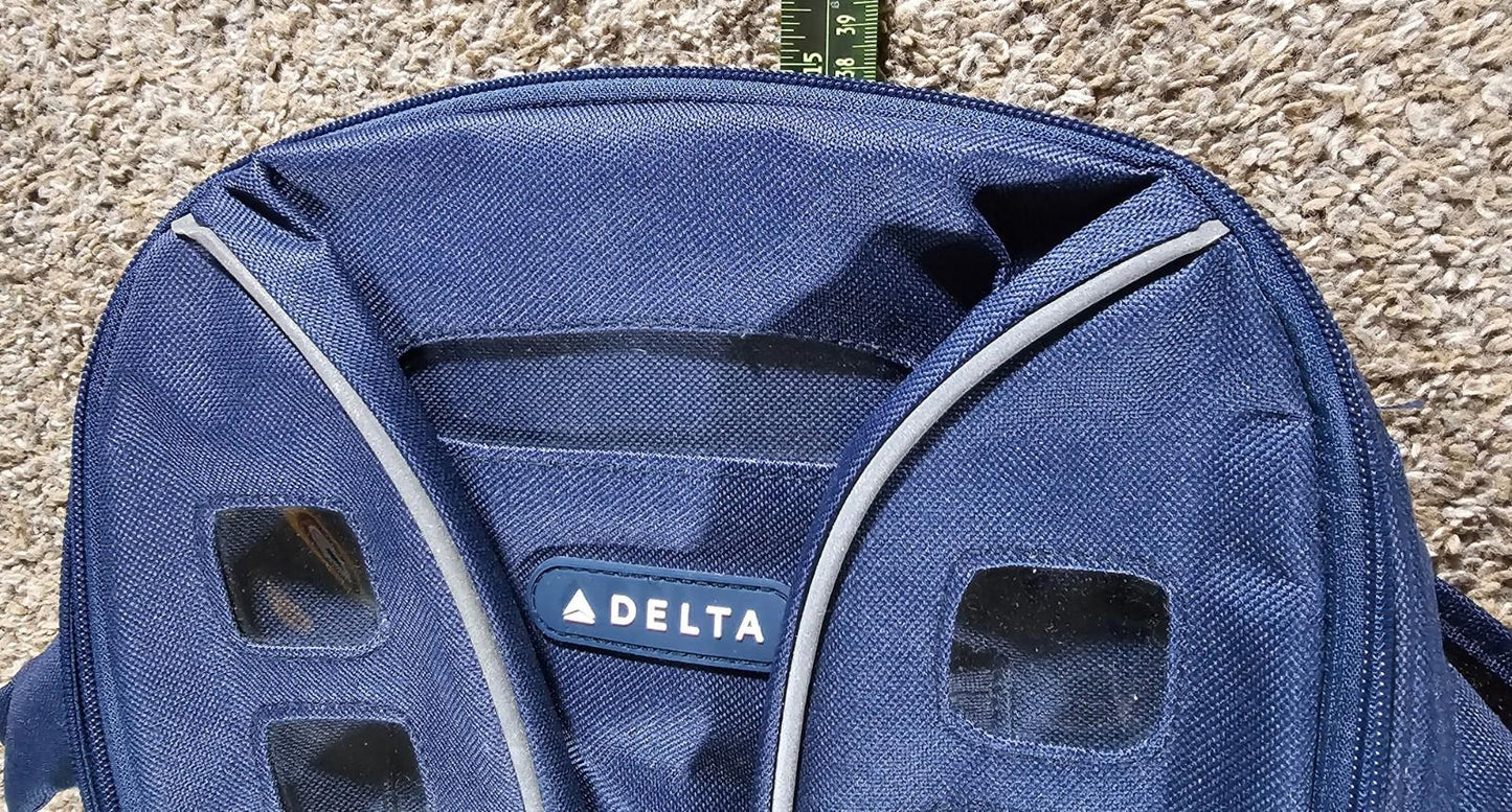 DELTA AIRLINES Premium Airplane Backpack Travel Carry On Bag