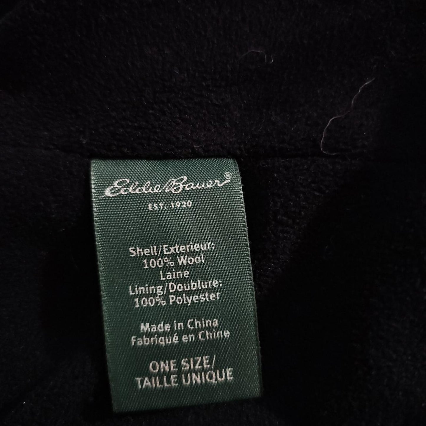 Eddie Bauer 1920 Wool Winter Hat Beanie