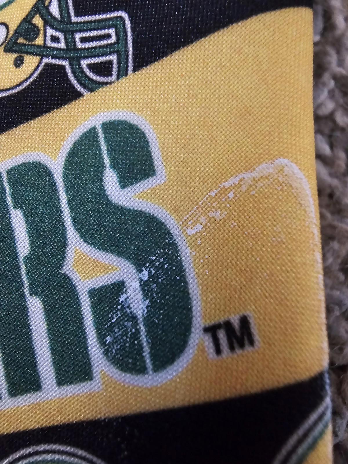 Vintage Green Bay Packers NFL Tie 1997 Ralph Marlin Stained