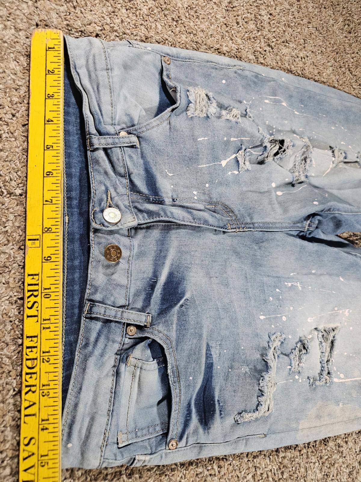 Surprise Surprise Destroyed Jeans Large APPROX 30.5 x 29