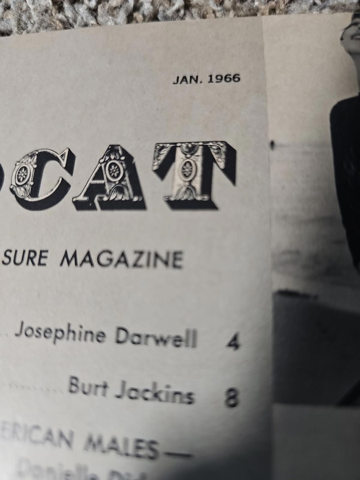 Wildcat Vintage Magazine January 1966