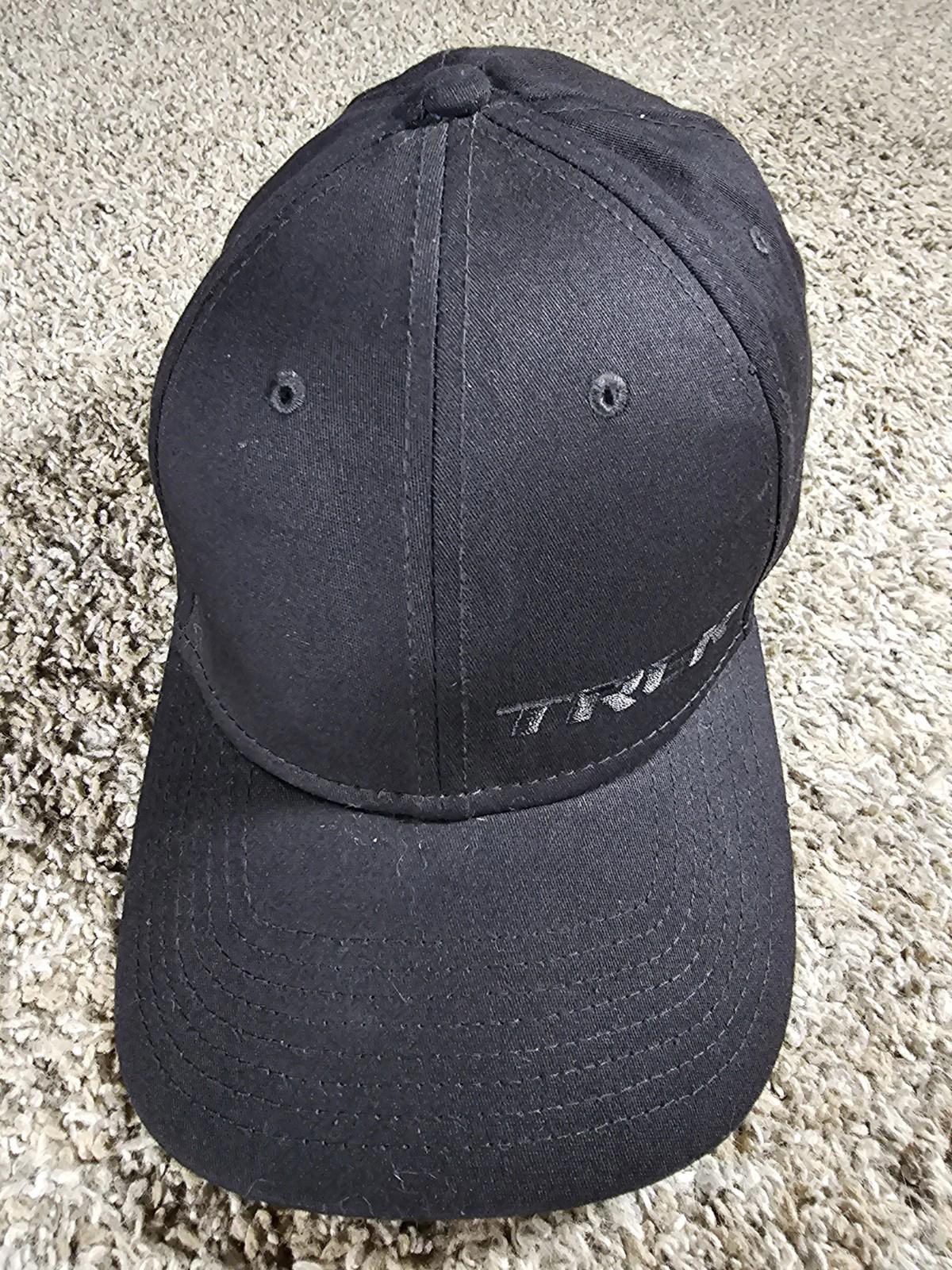 NewEra 39Thirty black on black TREK hat L/XL