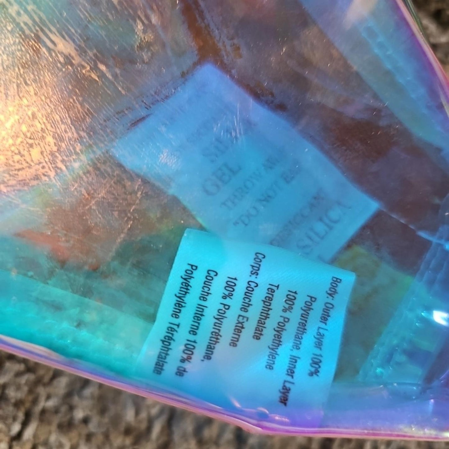 Victoria's Secret PINK Iridescence Clear Fanny Pack Chicago