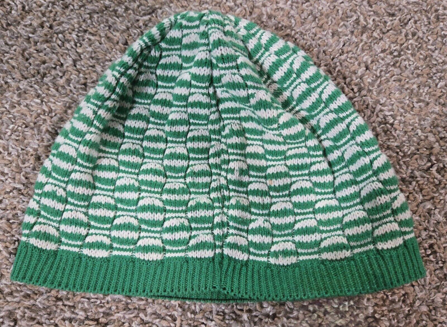 Dakine Green And White Beanie One Size