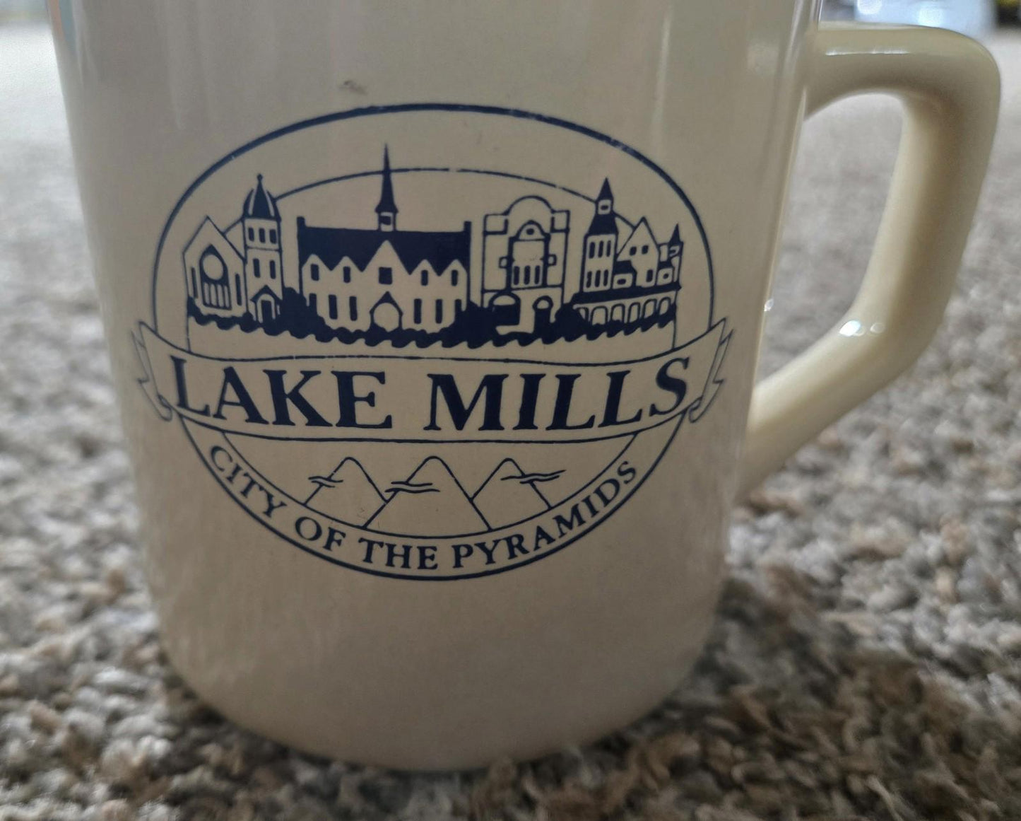 Lake Mills City Of The Pyramids Coffee Mug