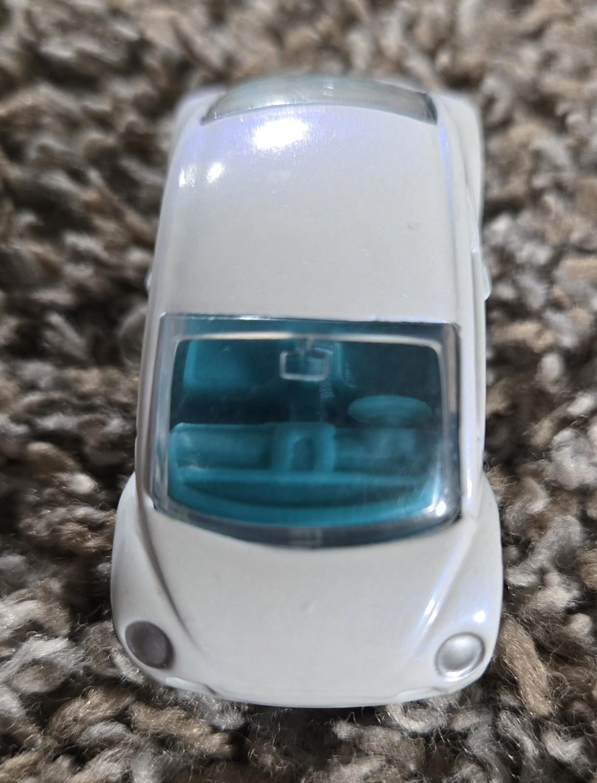 1995 Matchbox White/Blue Volkswagen Concept 1 Diecast Loose VTG HW3.