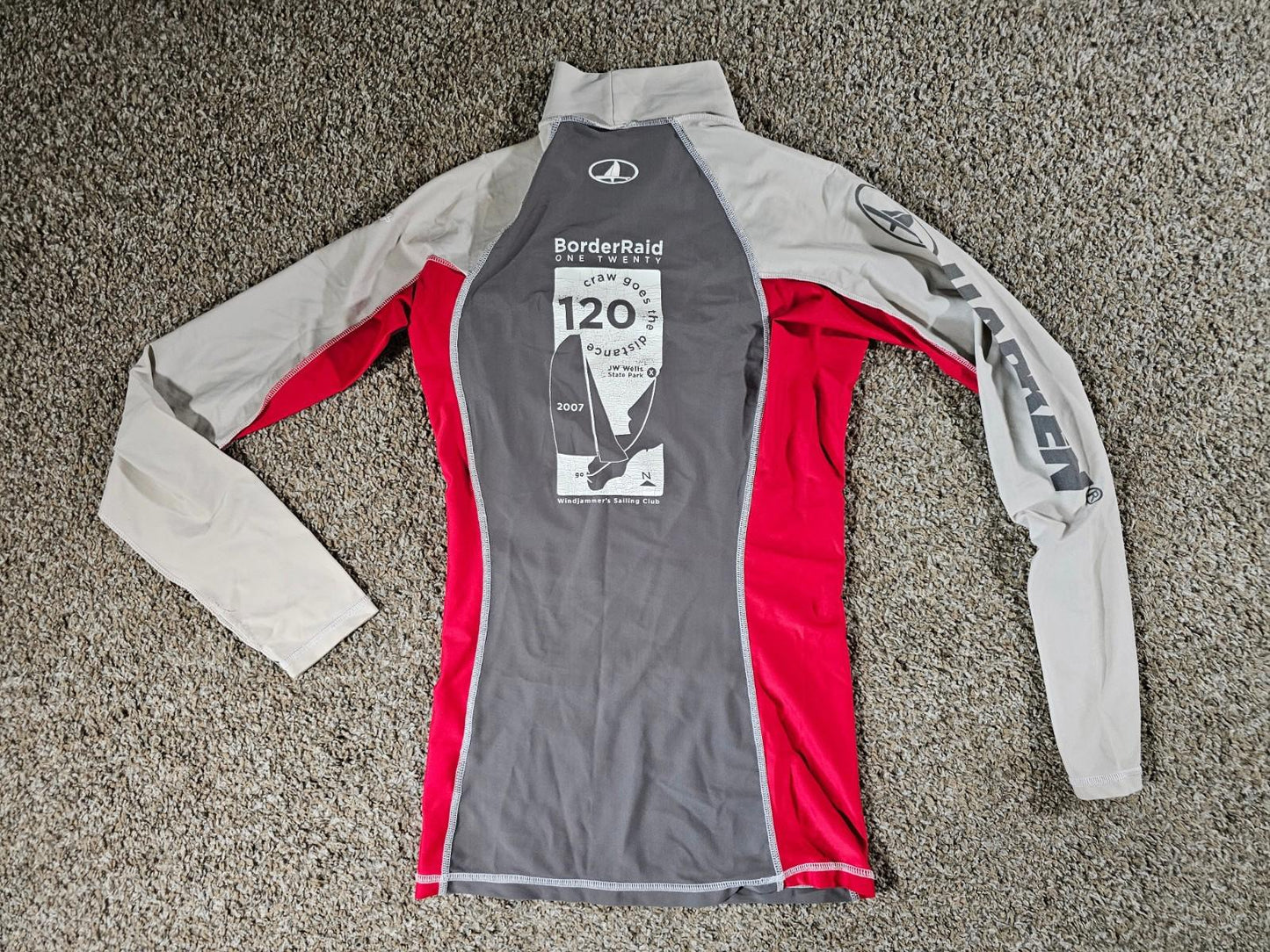 Harken UPF50 swim shirt 2007 Windjammer Sailing Club