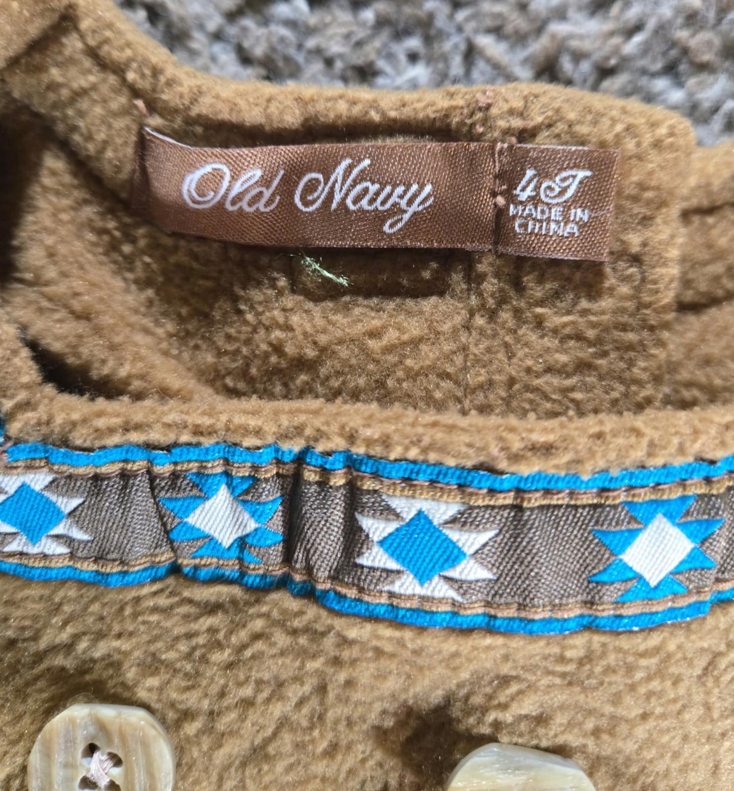 Old Navy 2006 native american indian costume Girls 4T