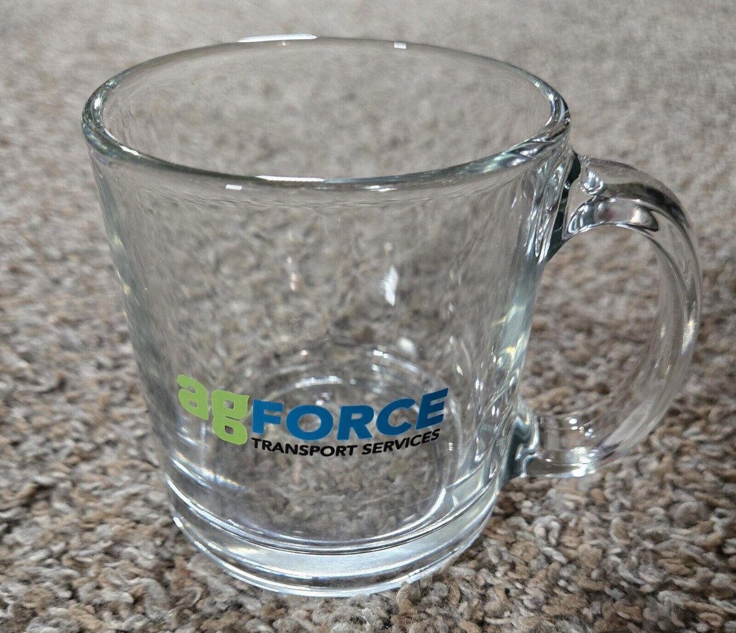 ag Force Transport Services Glass Coffee Mug