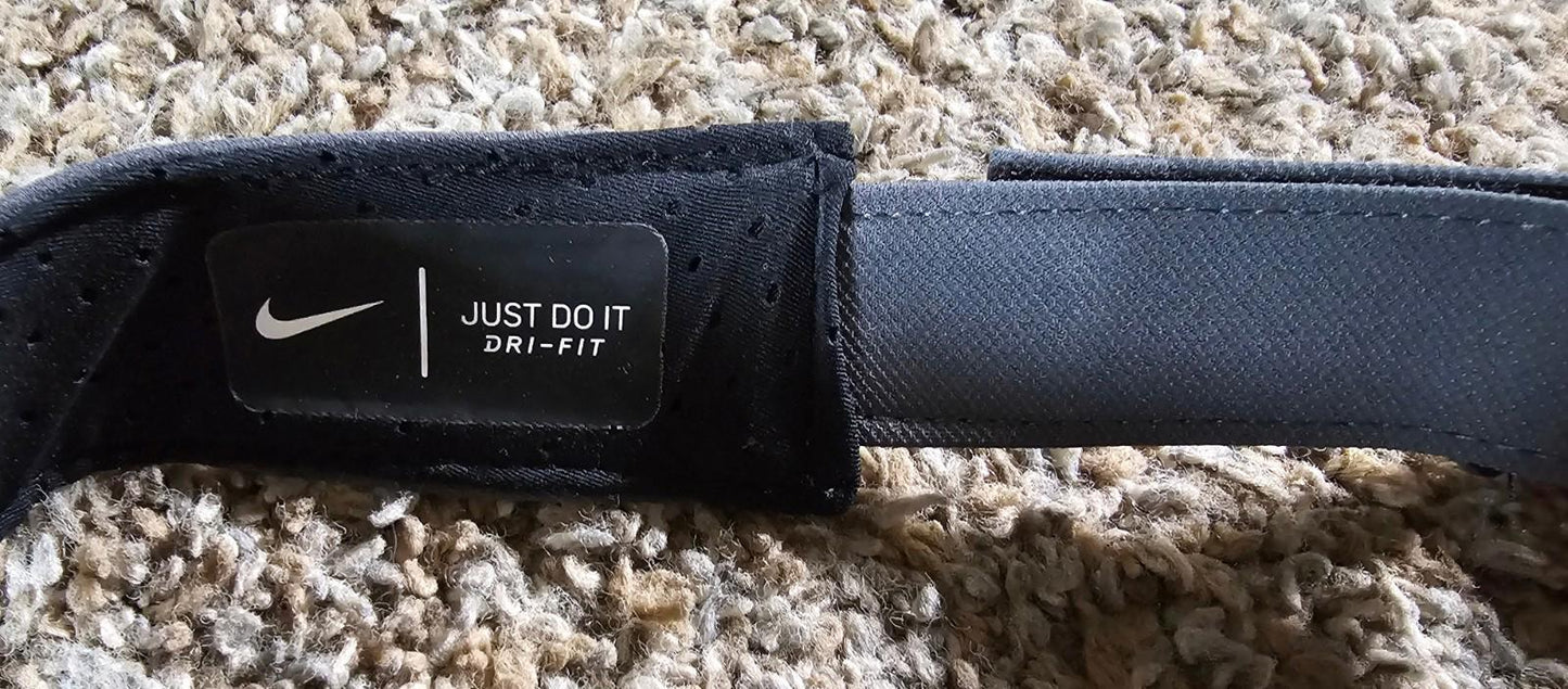 Nike Just Do It Dri-Fit Adjustable Visor - Gray