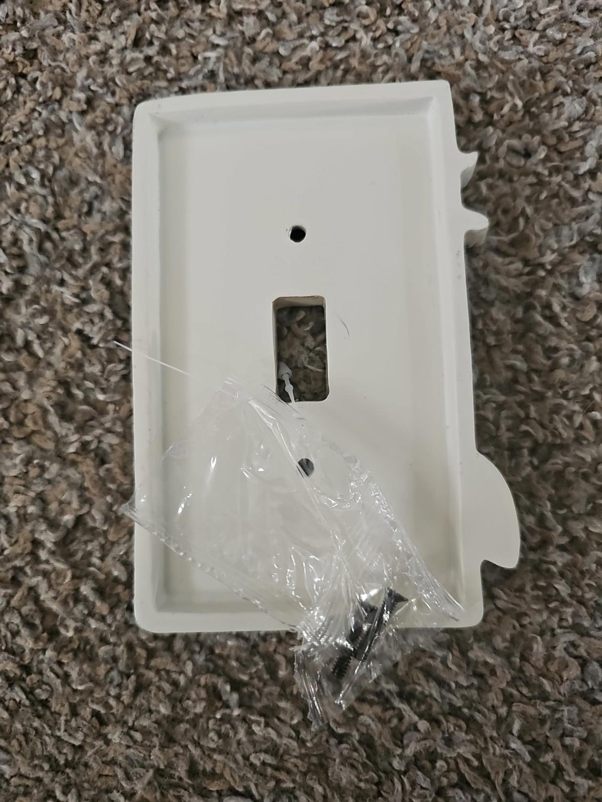 Mermaid Conch Shell Single Light Switch Plate Cover BEACH BEDROOM HOME DECOR New