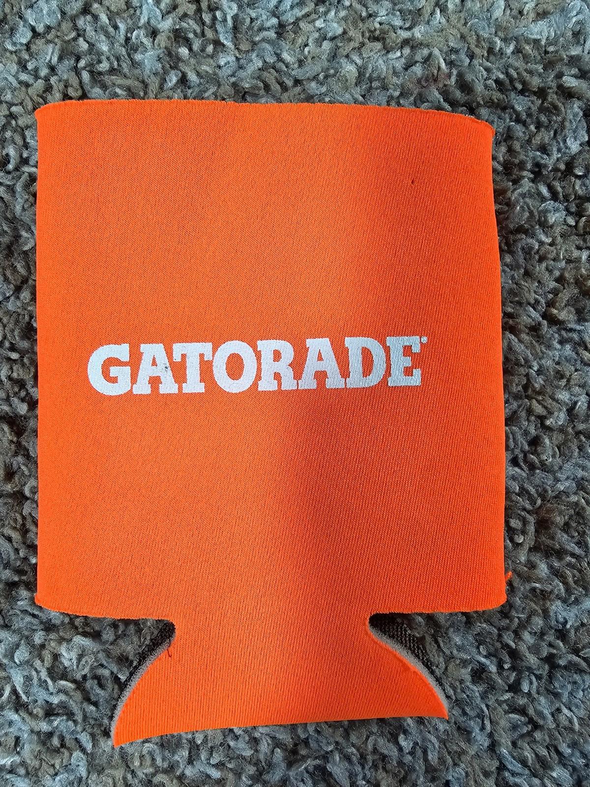 Gatorade Foam Insulator Can Koozie Orange