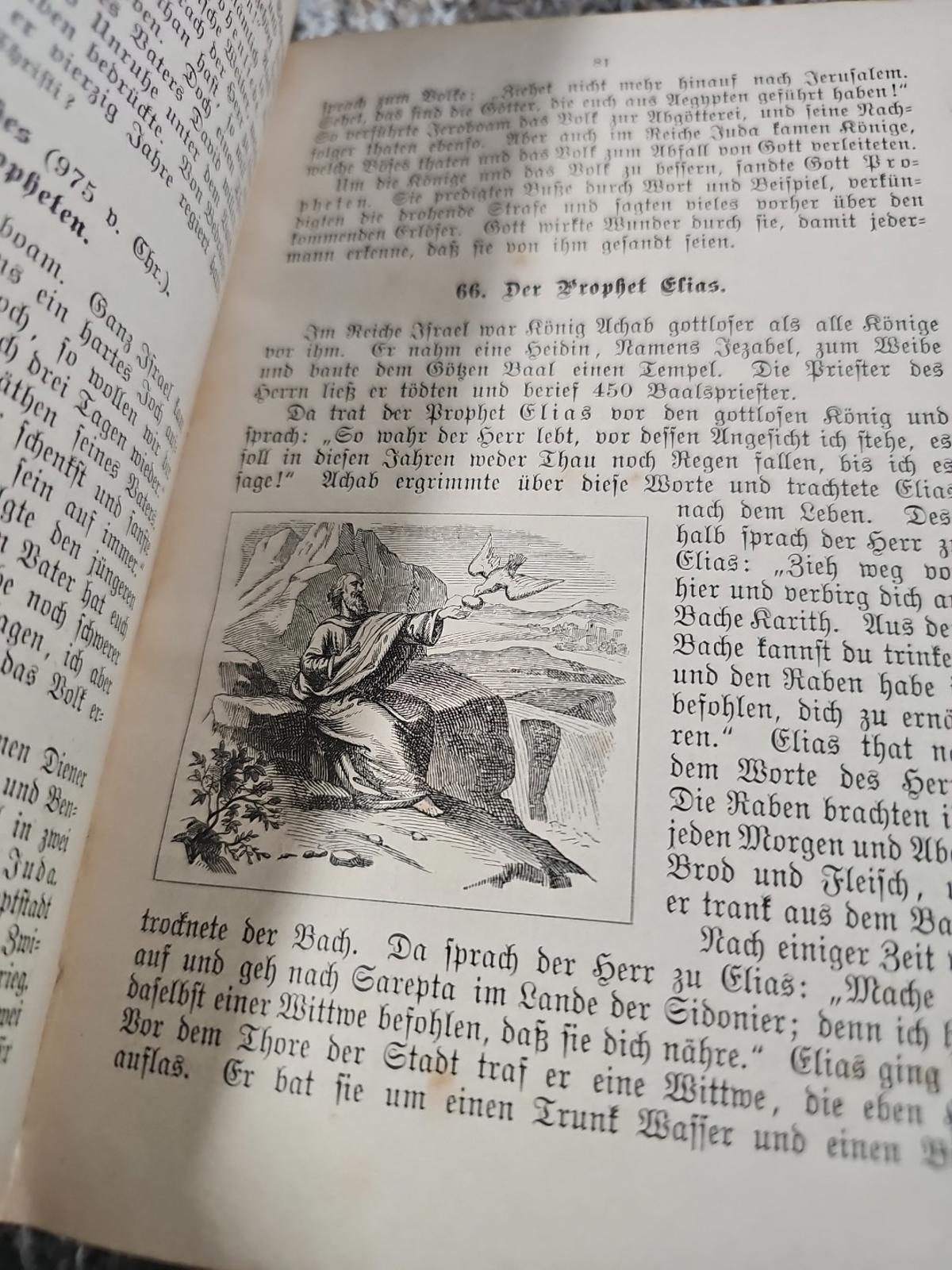 B. Herder antique religious book 1898 Dutch German Christian bible study book