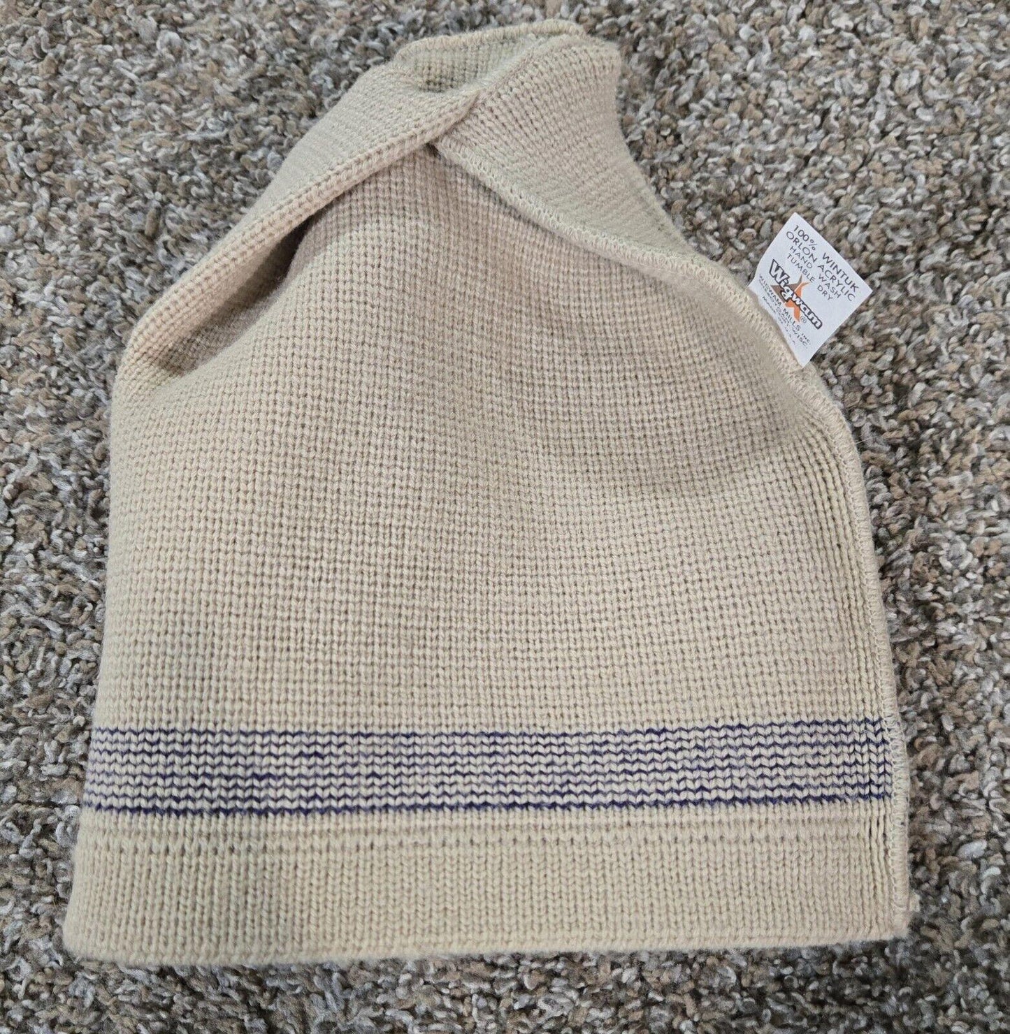 Wigwam Mills USA made Beanie Hat 100% Wintuk Orlon Acrylic