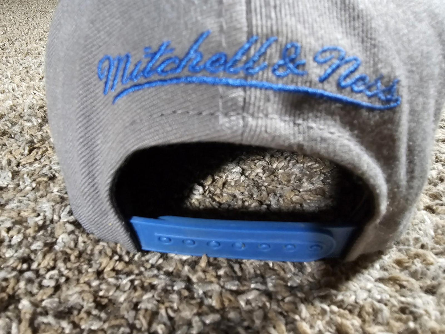 OKC Oklahoma City Thunder NBA Hat Snapback Mitchell Ness