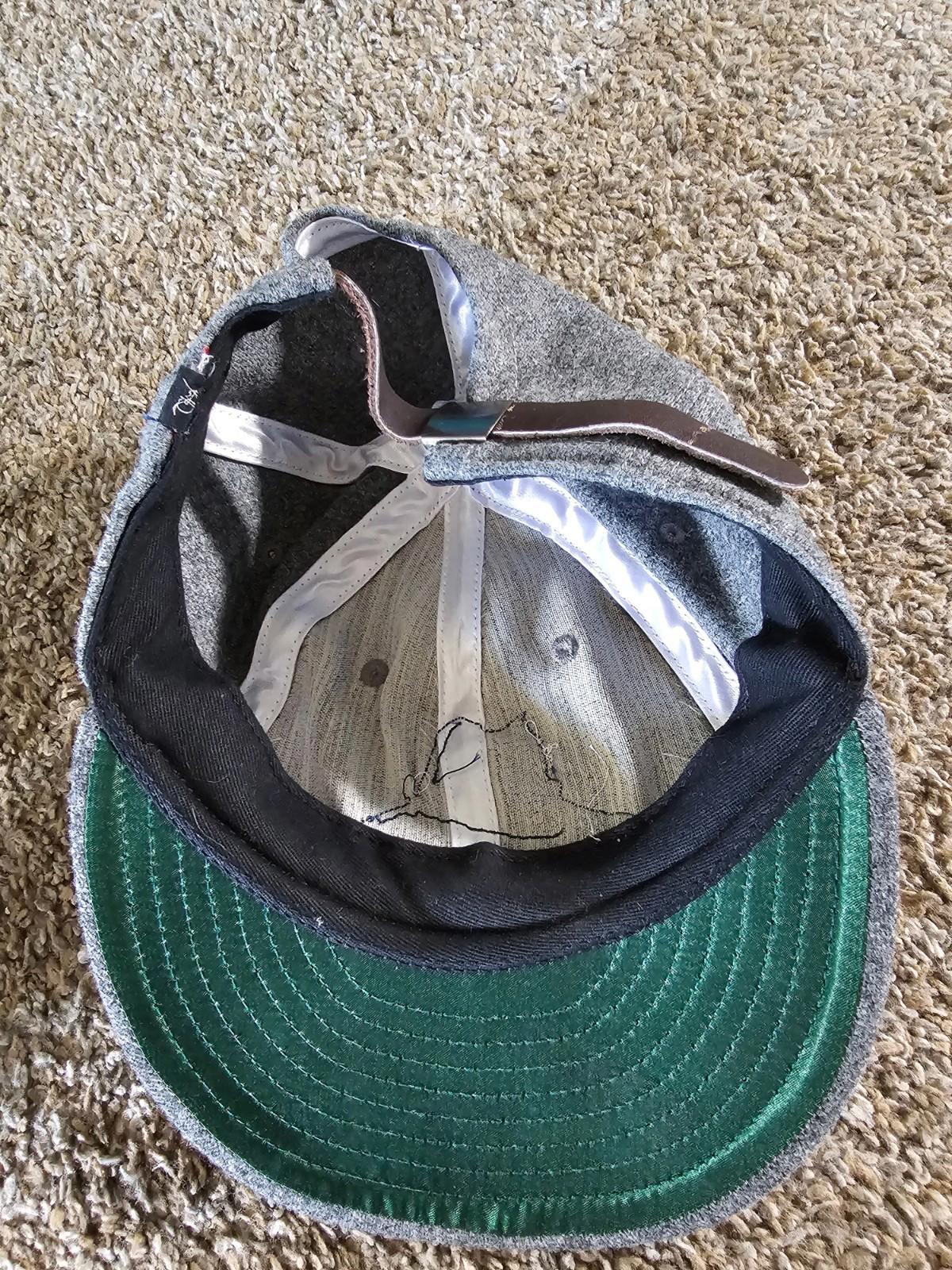 Applesmith AX. Collective Leather Strapback Wool Blend hat Streetwear USA
