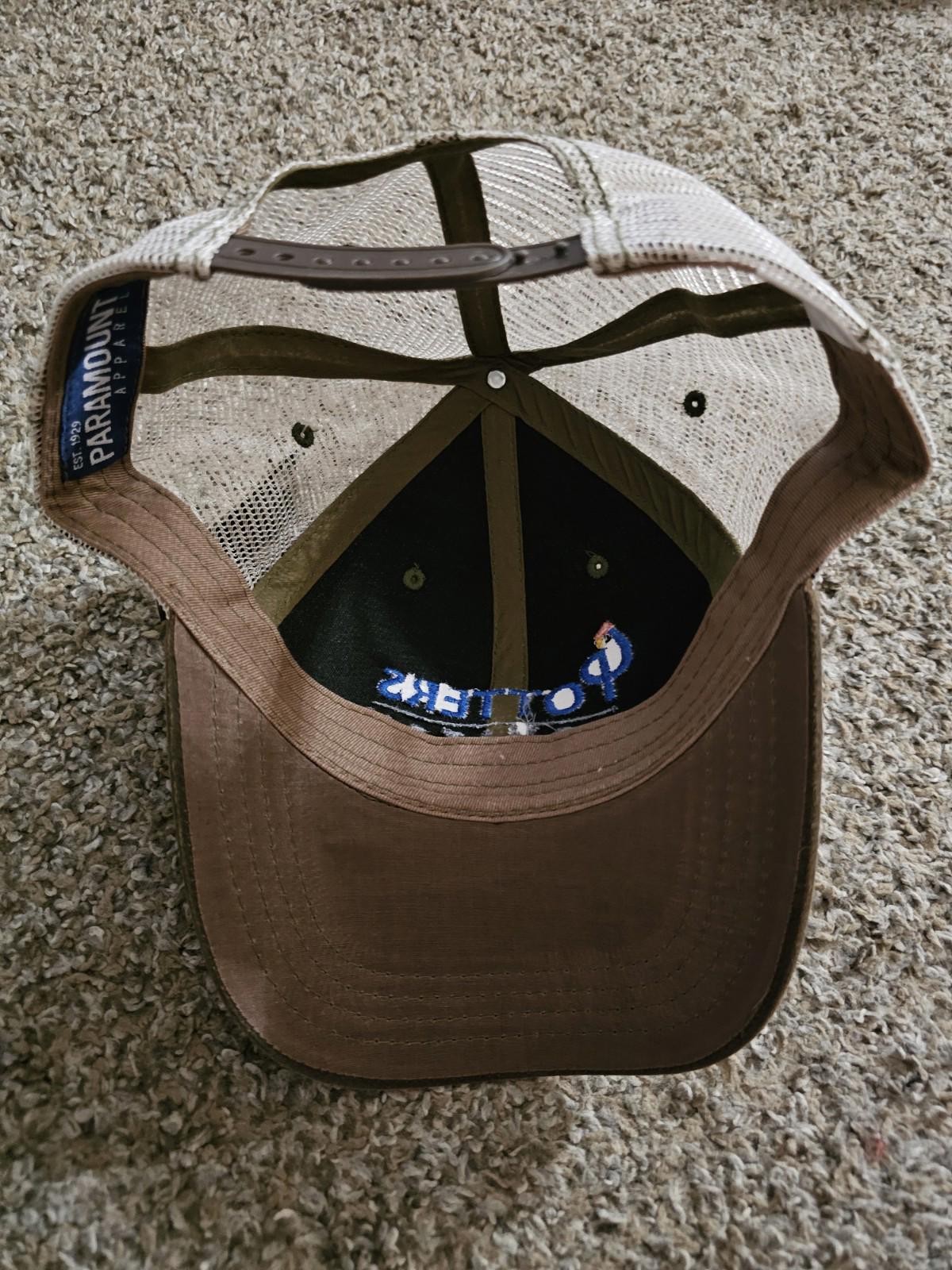 Potter's Poultry True Timber CAMO mesh Snapback hat NWT
