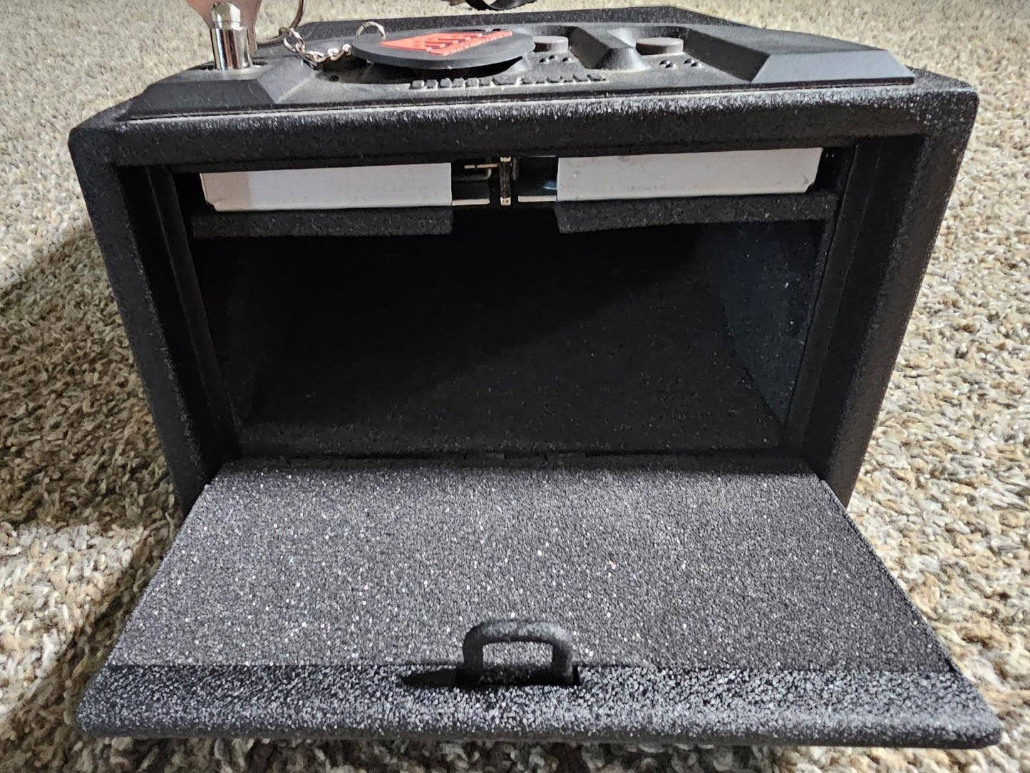 GunVault GV-1000D Mini Delux GunVault Key - Unsure On Finger Method Operation