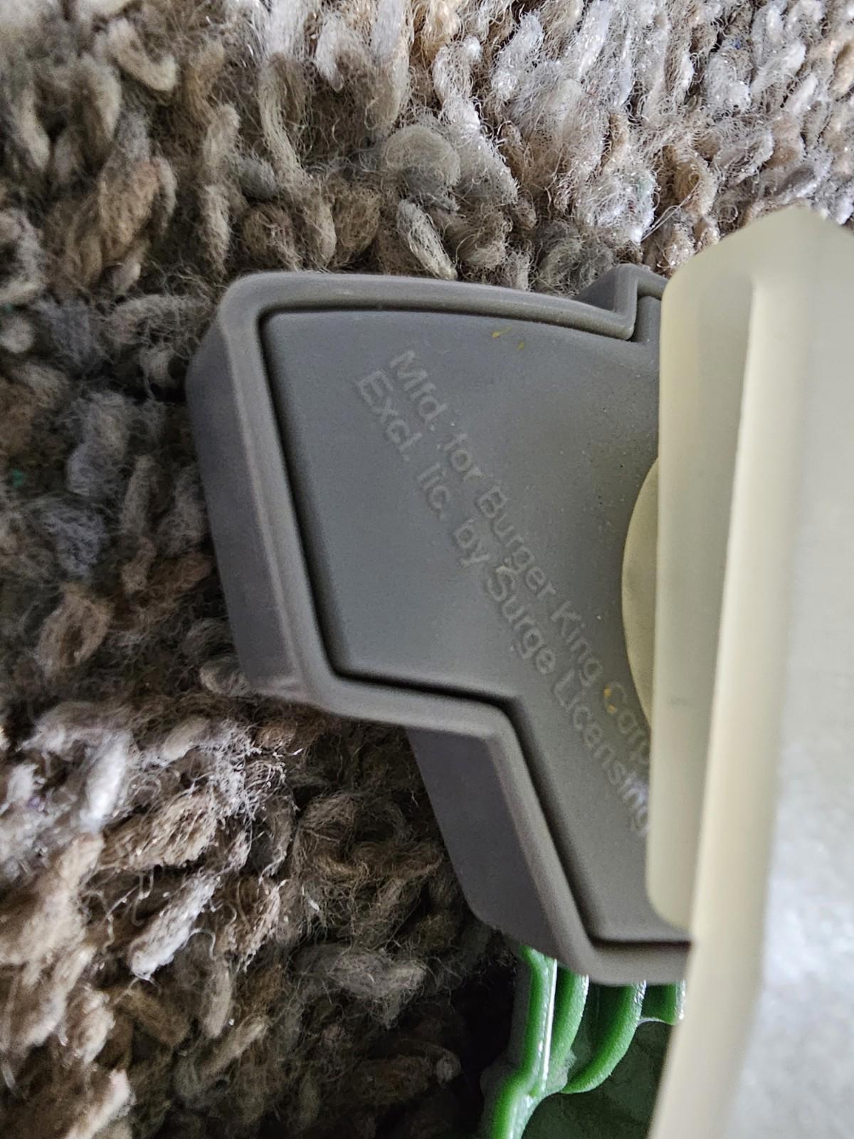 Vintage Teenage Mutant Ninja Turtles Donatello Belt Clip 1989 Burger King SURGE