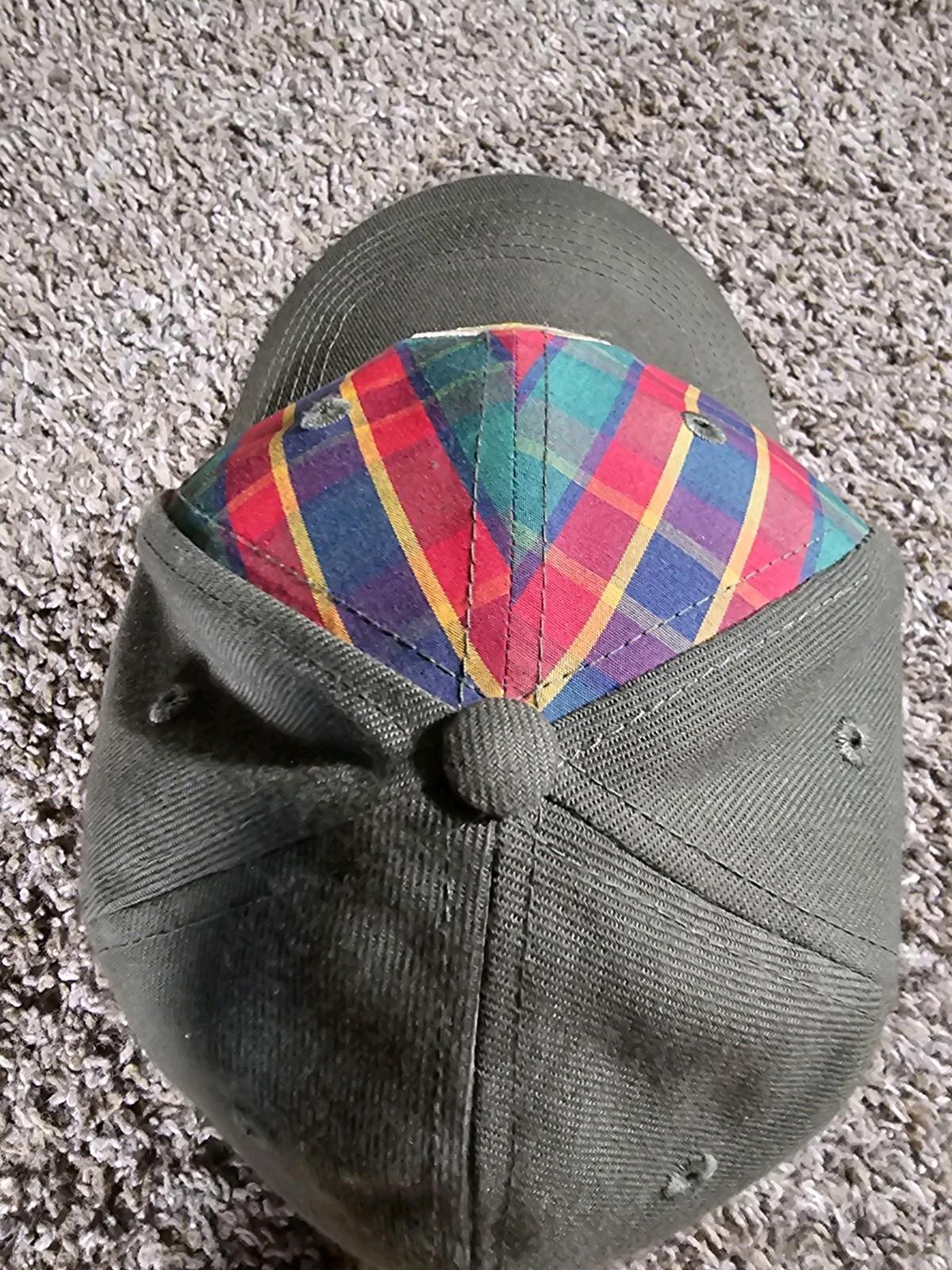 Boy Scouts Of America Webelos Fitted Plaid Hat Size M/L