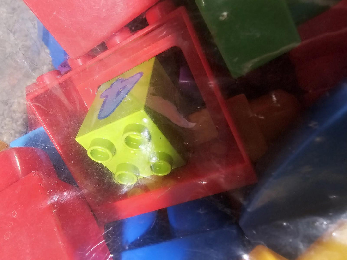 5lb 6oz Lot Of Mega Blocks & LEGO