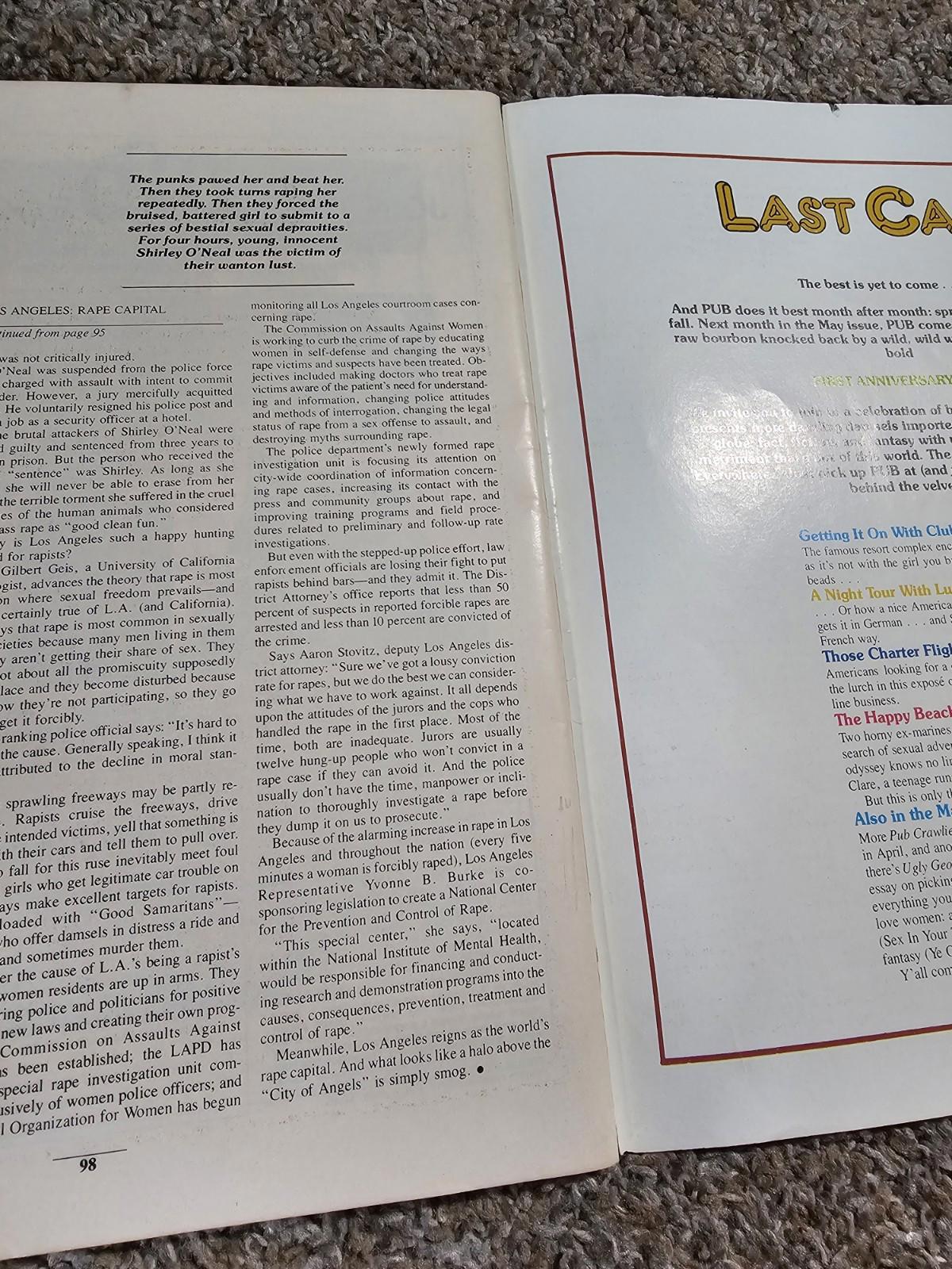 pub Gentlemans Magazine april 1977