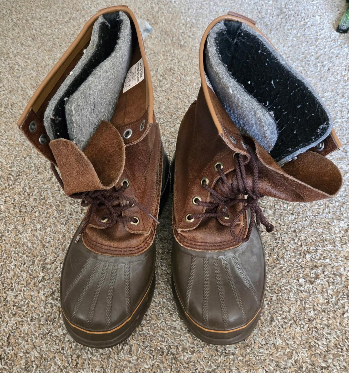 SOREL Maverick Mens 9 Waterproof Duck Boots Insulated