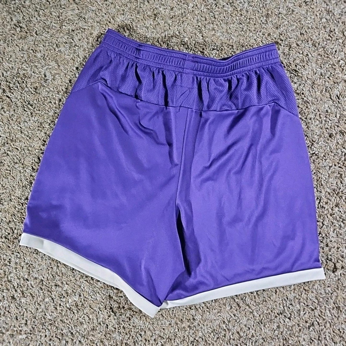 RUFC Puma Purple Soccer Shorts LG Girls UK 11-12Y