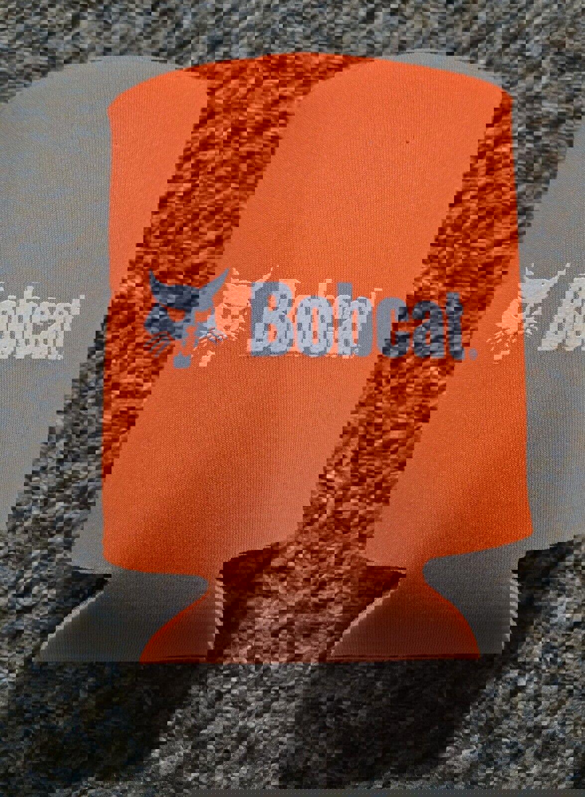 Orange Bobcat Drink Coozie