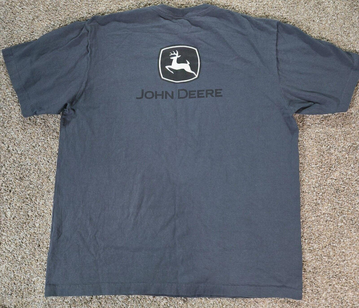 Original Fit Carhartt John Deere T Shirt With Pocket Size XL