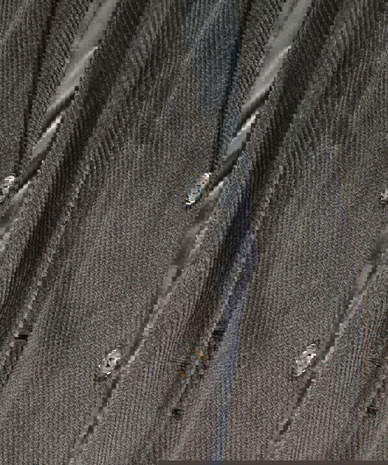 Chaps Two-Button Black Blazer Corduroy Jacket Sz 44L HR