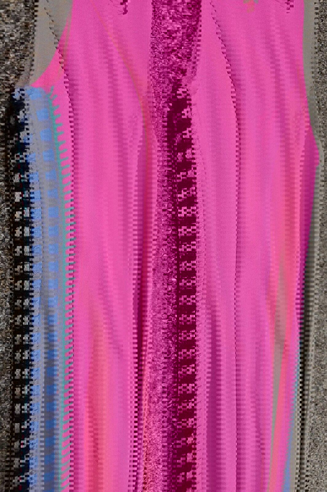 Lily Pulitzer 29528 S dress Embroidered Gogo Dancer 60s Vibe