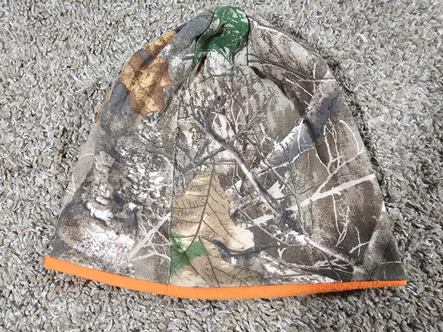 John Deere Real Tree Camo Reversible Hat Orange