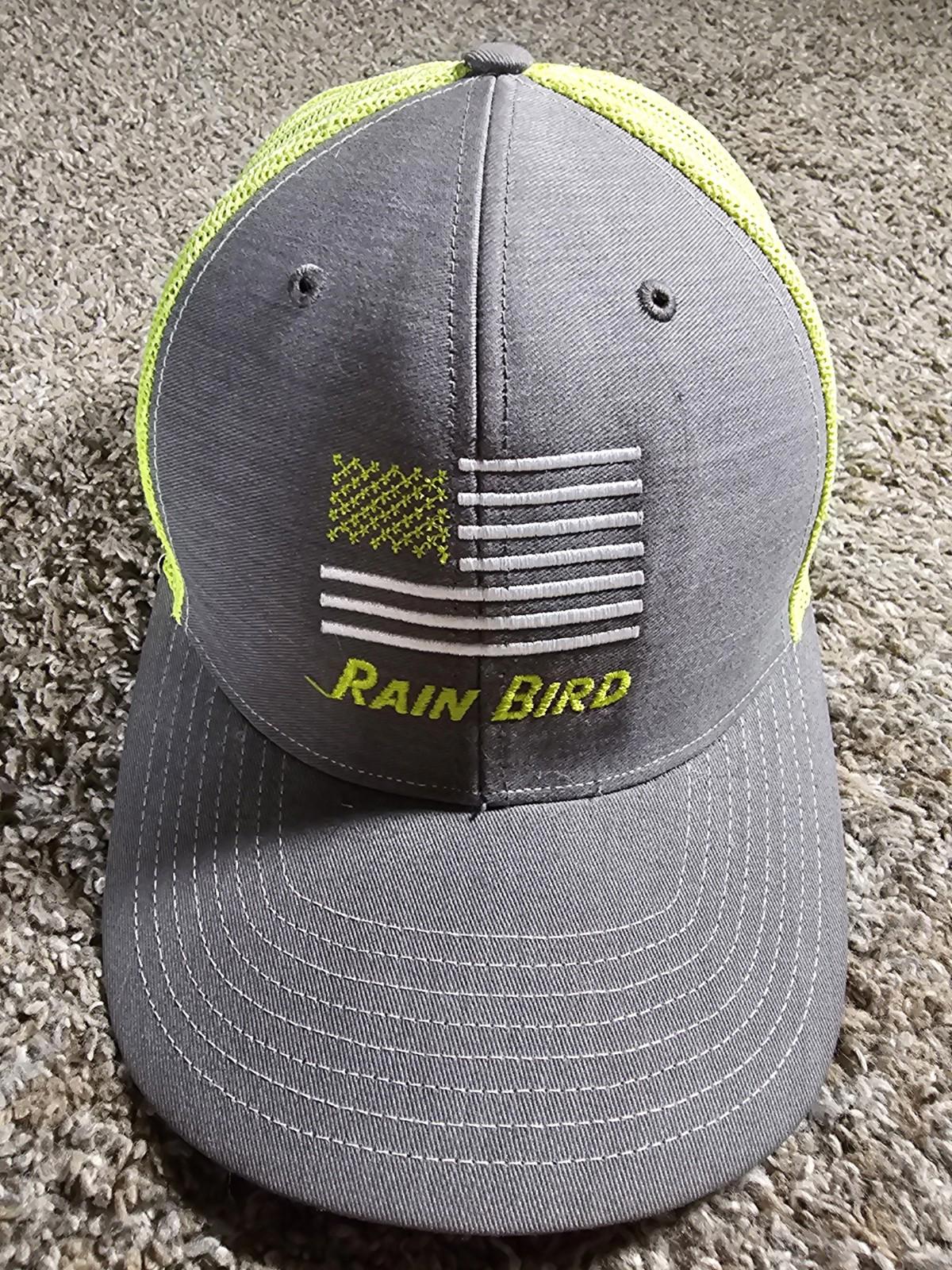 Rain Bird Mesh Snapback Hat USA Flag