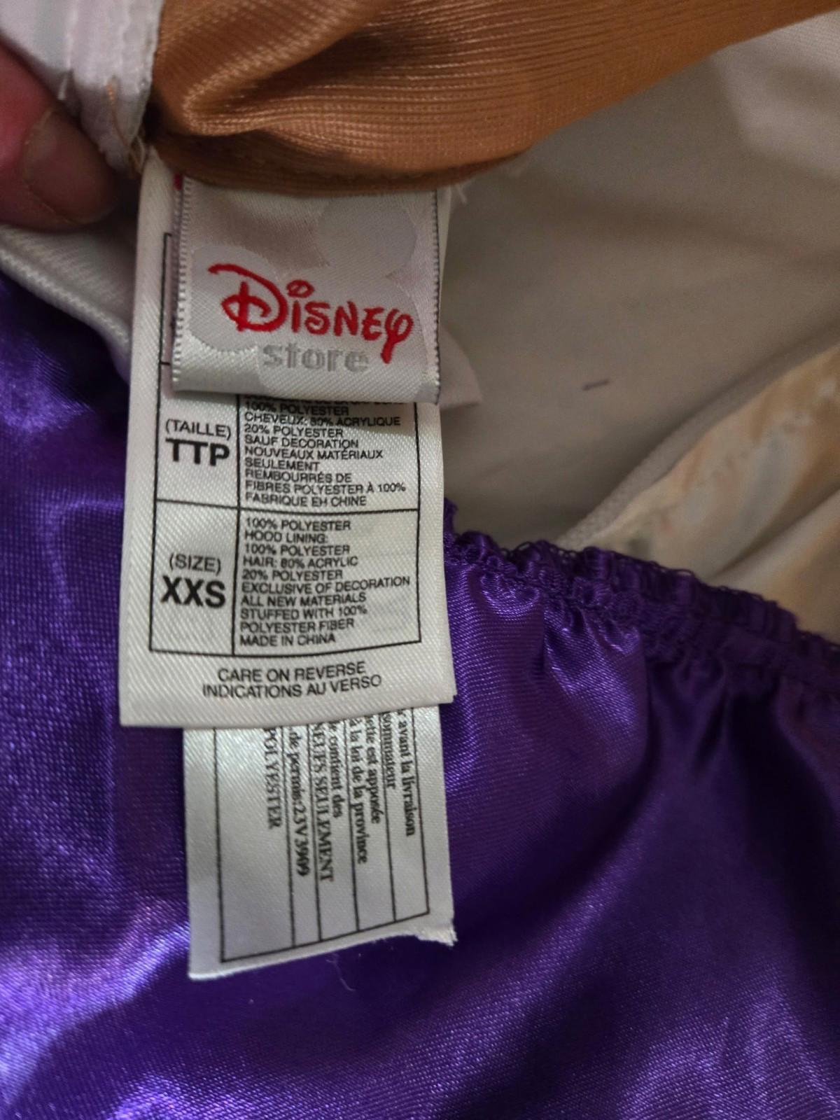 The Disney Store Beauty and The Beast Costume XXS