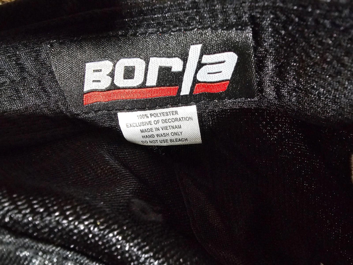 Borla Exhaust Strapback Black Hat
