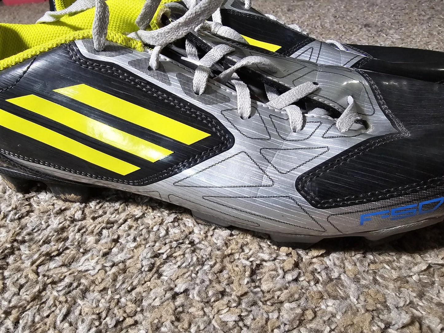 Adidas F-50 TRX FG athletic Cleats Shoes ART V21457 Size 11