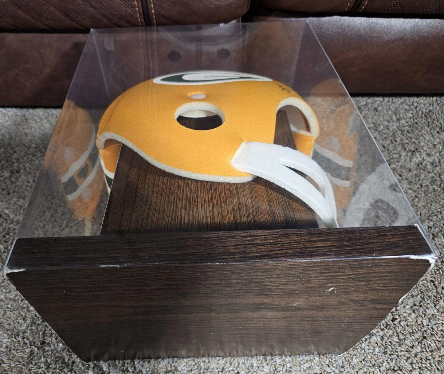 D.N. INC Brett Favre 1992 novelty foam Green Bay Packers helmet EXTREMELY RARE