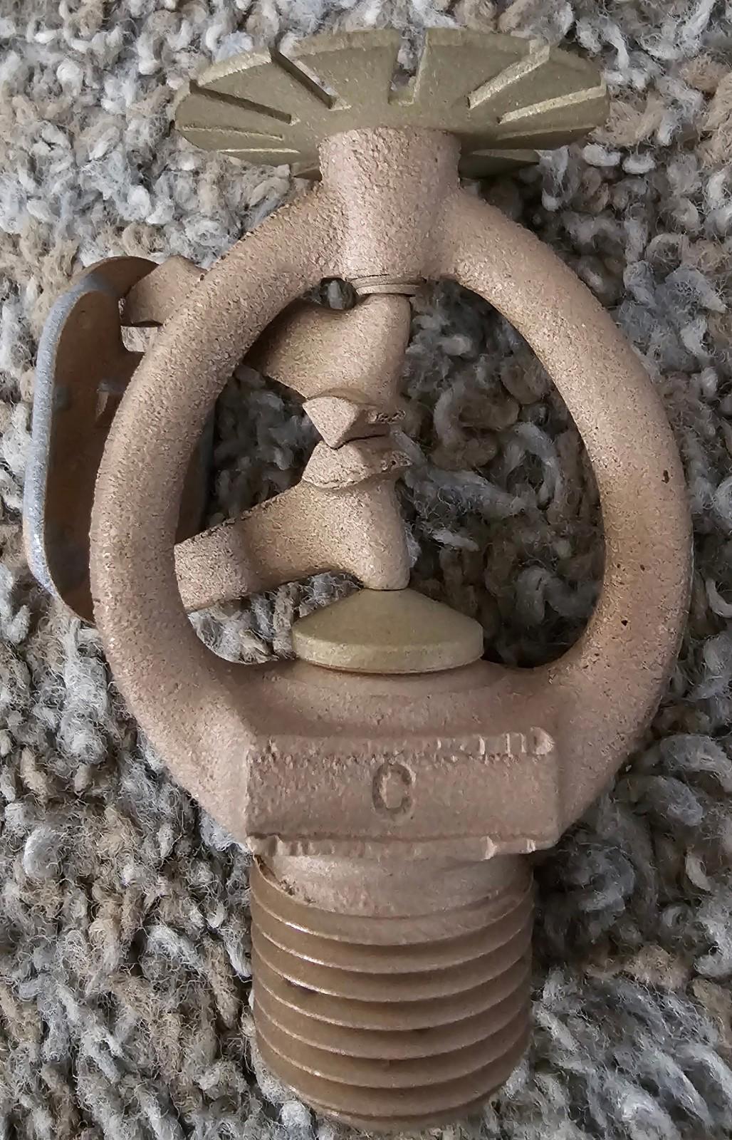 CNT'L C Pendent Spray fire sprinkler head From JOHN DEERE HORICON WORKS