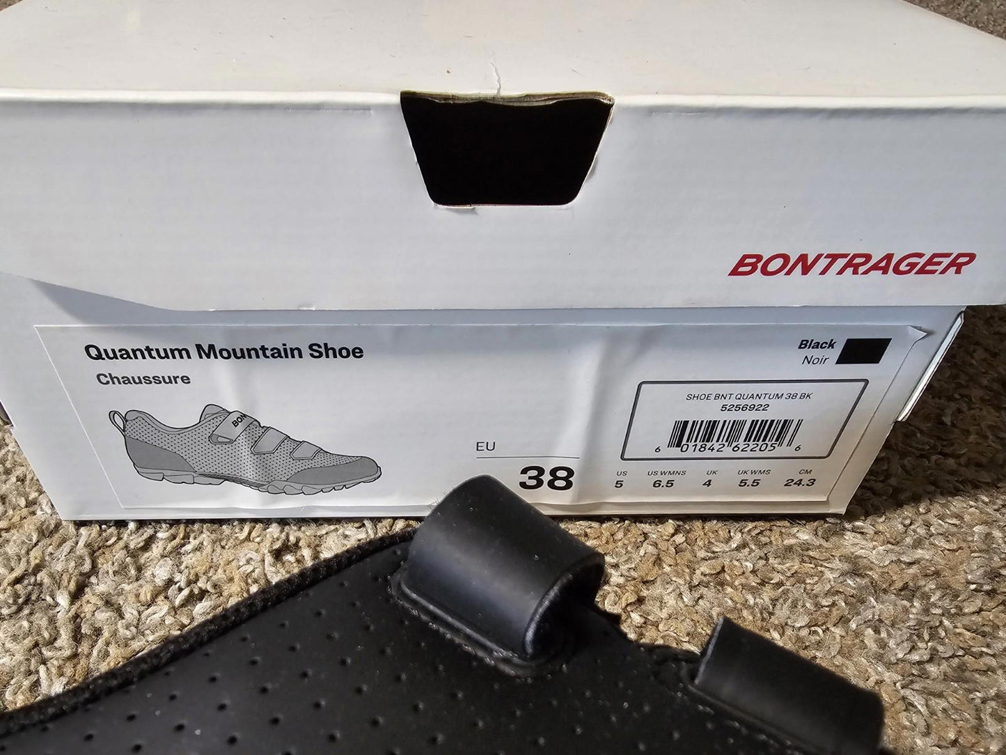 TREK Bontrager Quantum Mountain Shoes US5 WMNS 6.5 EU38 NWD