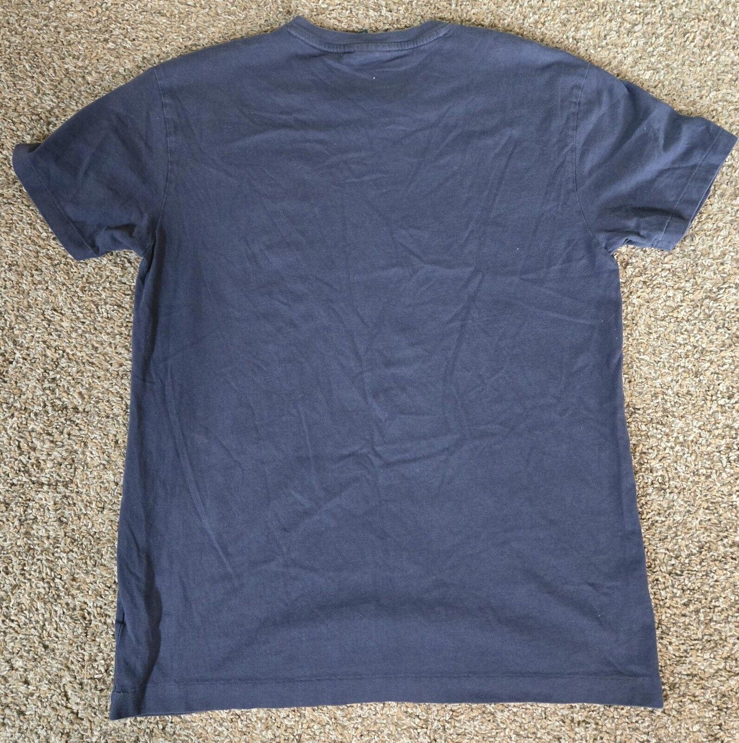 Polo Ralph Lauren T-Shirt Small Blue Gray Mens V-Neck
