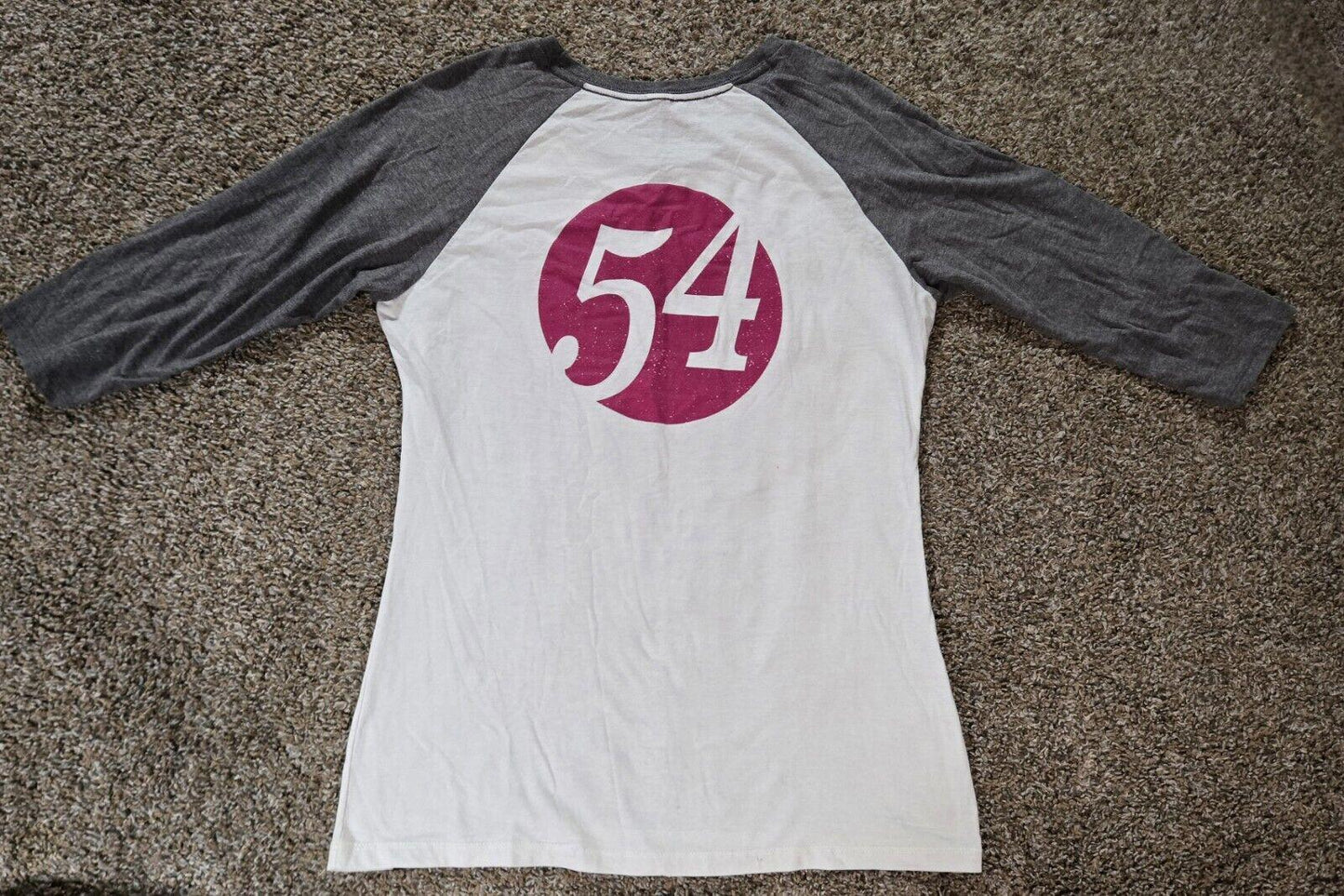 Polaris OEM 3/4 Sleeve Baseball Style Tee -Women's M