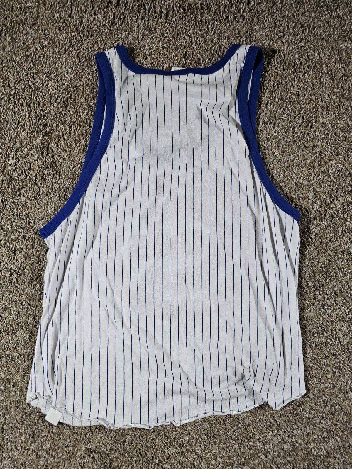 Pink Victorias Secret 5th & Ocean Chicago Cubs Sequins Tank