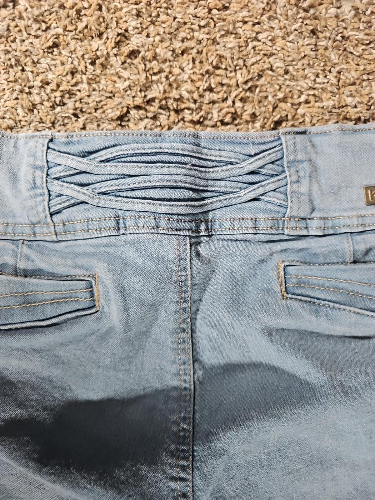 Kaba Jeans Sz 20 Cuffed Capris
