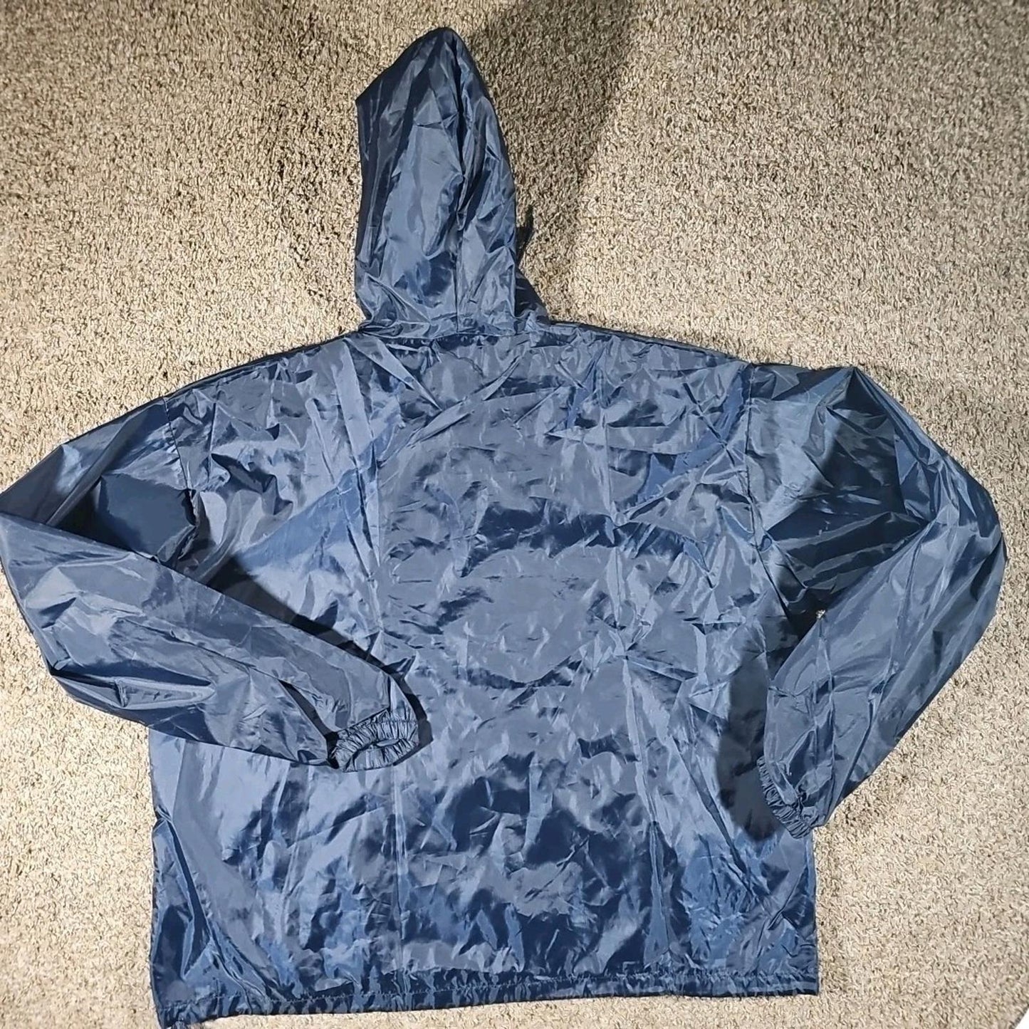 Defenders Of Wildlife 1/4 Zip Pelican Hooded Raincoat OSFA