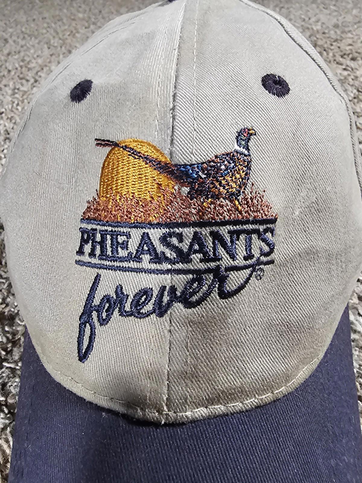Pheasants Forever Snapback Blue Bill Hat