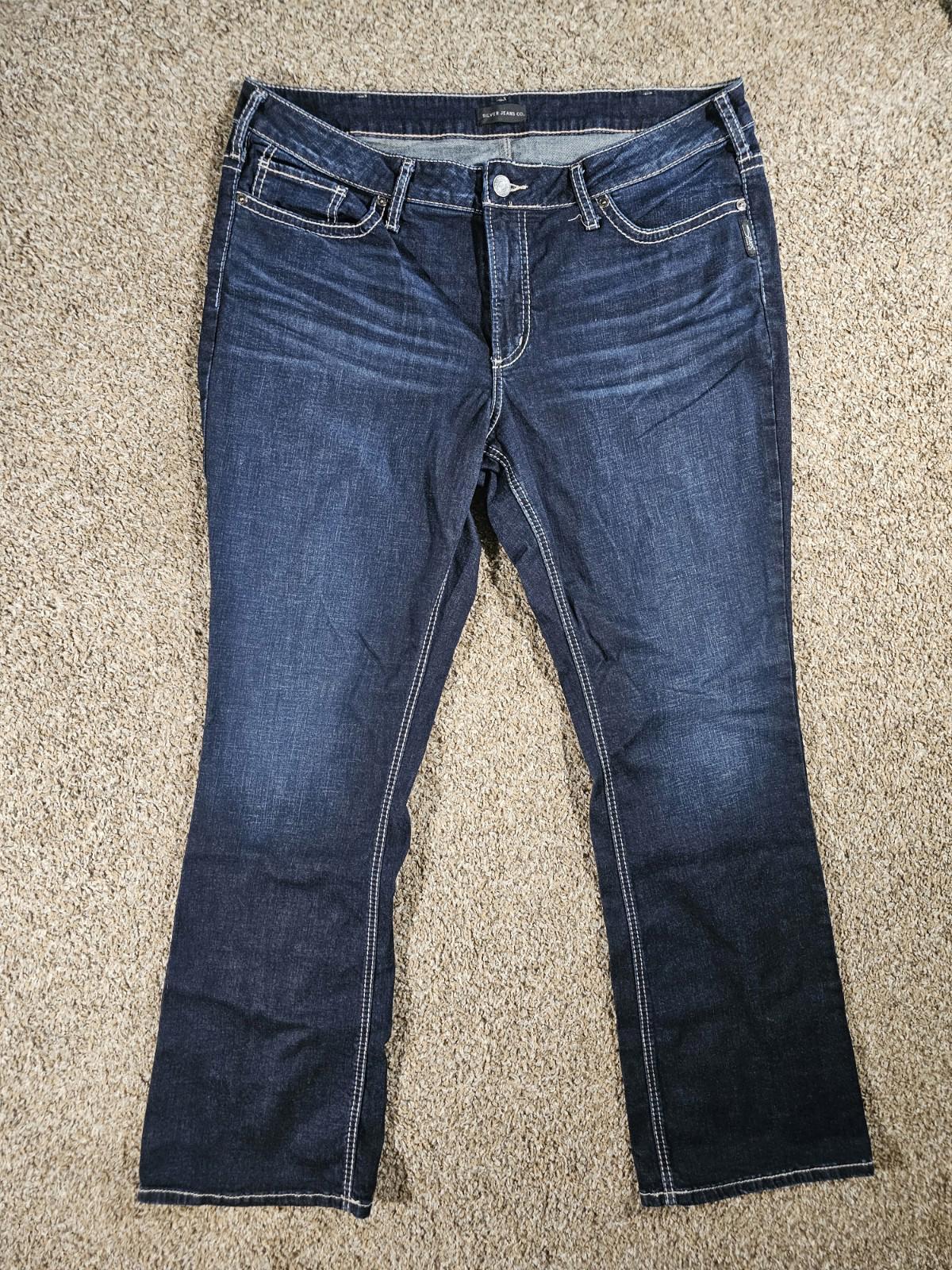 Silver Jeans SUKI Slim Boot Size 18x33L