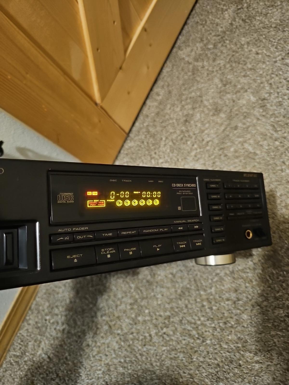 pioneer Multi-play CD Player pd-m530 1991 Made In Japan