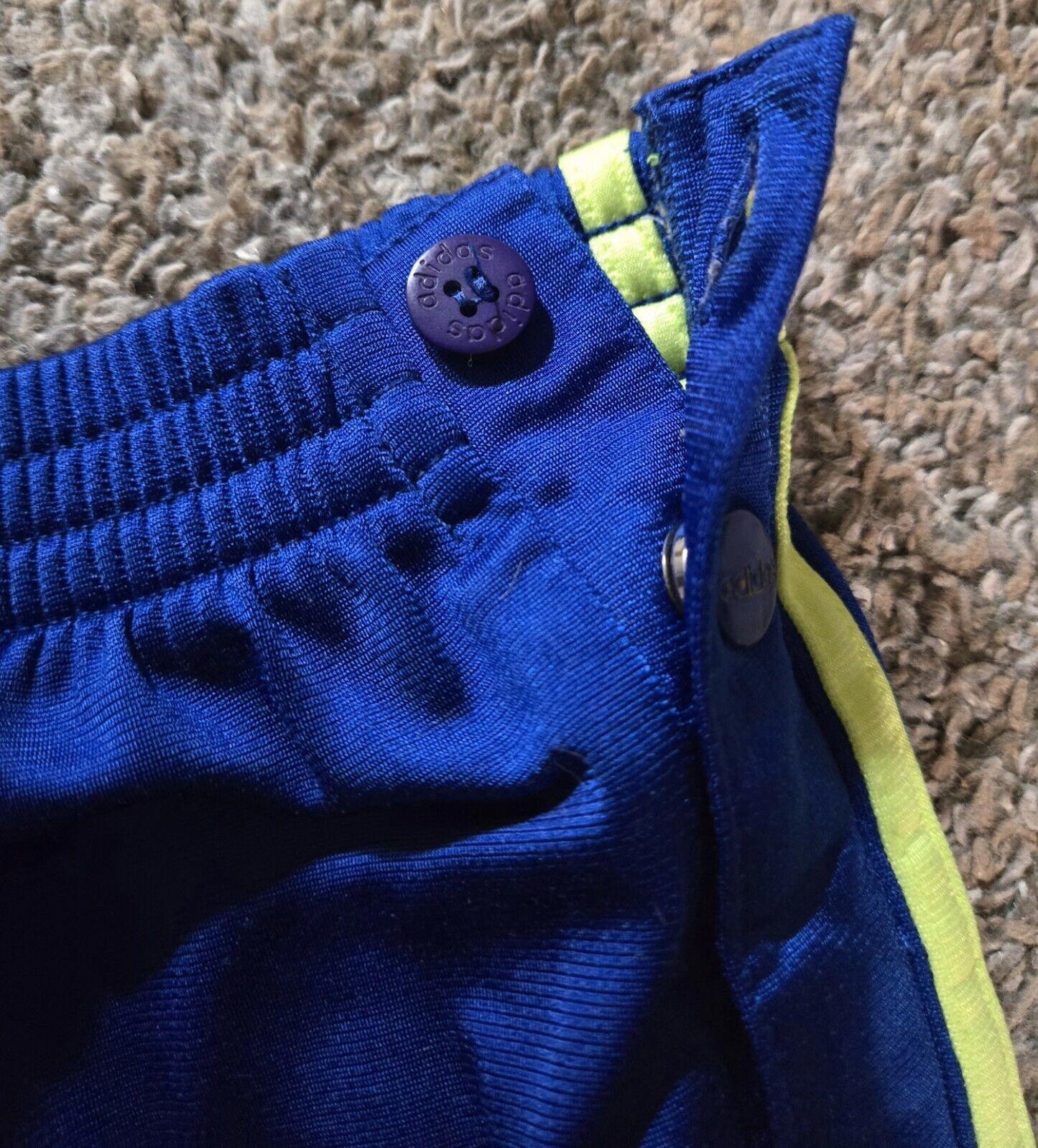 Adidas breakaway Track Pants Small tear away warmup pant Vtg